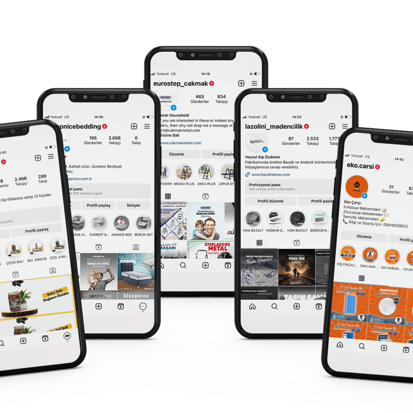 sosyal medya hesapları